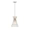 Z-Lite Alito 1 Light Mini Pendant, Polished Nickel & Polished Nickel 6015MP-PN - alternate 1